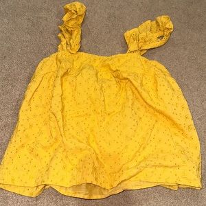 Yellow tank top